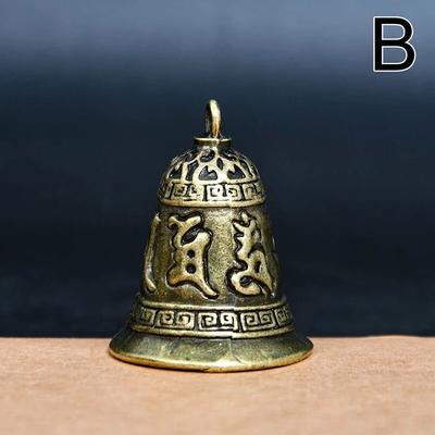 Brass Handicraft Die casting Scripture Bell: Tibetan Bronze Home Decor 2