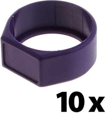 Neutrik XCR Ring violet 10x violet