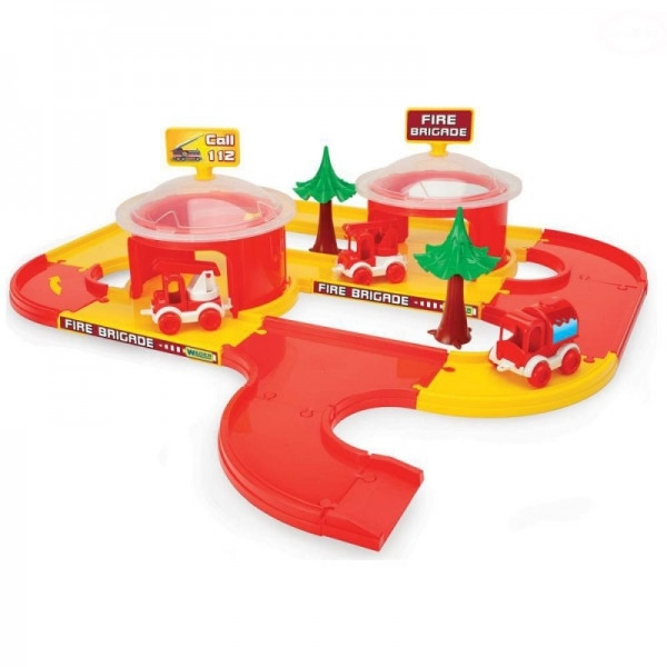 Wader Play Tracks City Ziekenhuis speelset - 4,8 meter