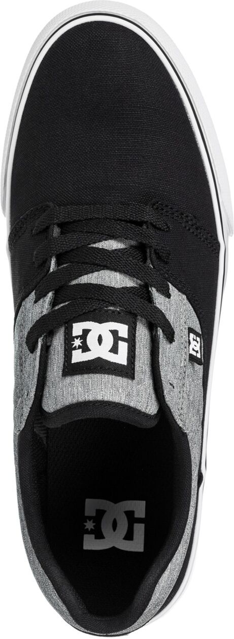 Sneaker DC SHOES "Tonik Tx Se", Herren, Gr. 6,5(38,5), schwarz (battleship, schwarz), Obermaterial: Textil (Baumwolle) / Futter: Textil / Aussensohle: Gummi., Schuhe Sneaker battleship, schwarz 6,5(38,5)