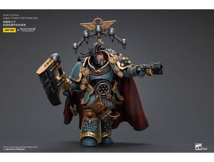 Joy Toy (CN) Actionfigur Warhammer The Horus Heresy Sons of Horus Legion Praetor with Power Axe