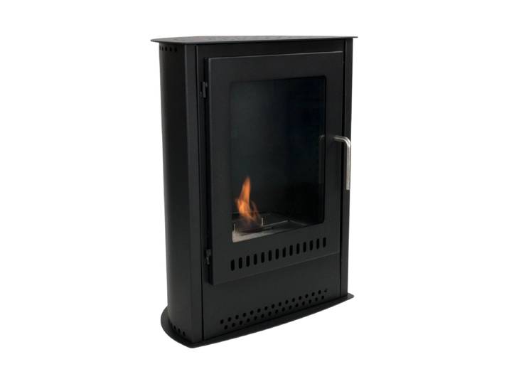Design Bioethanol Kamin „Carson“, schwarz CACHFIRES