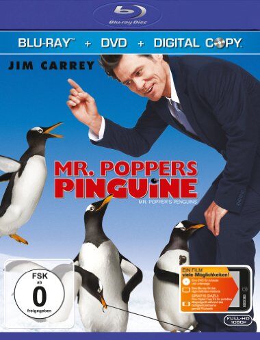 Mark Waters - Mr. Poppers Pinguine [Blu-ray] - Preis vom 05.10.2026 03:47:11 h