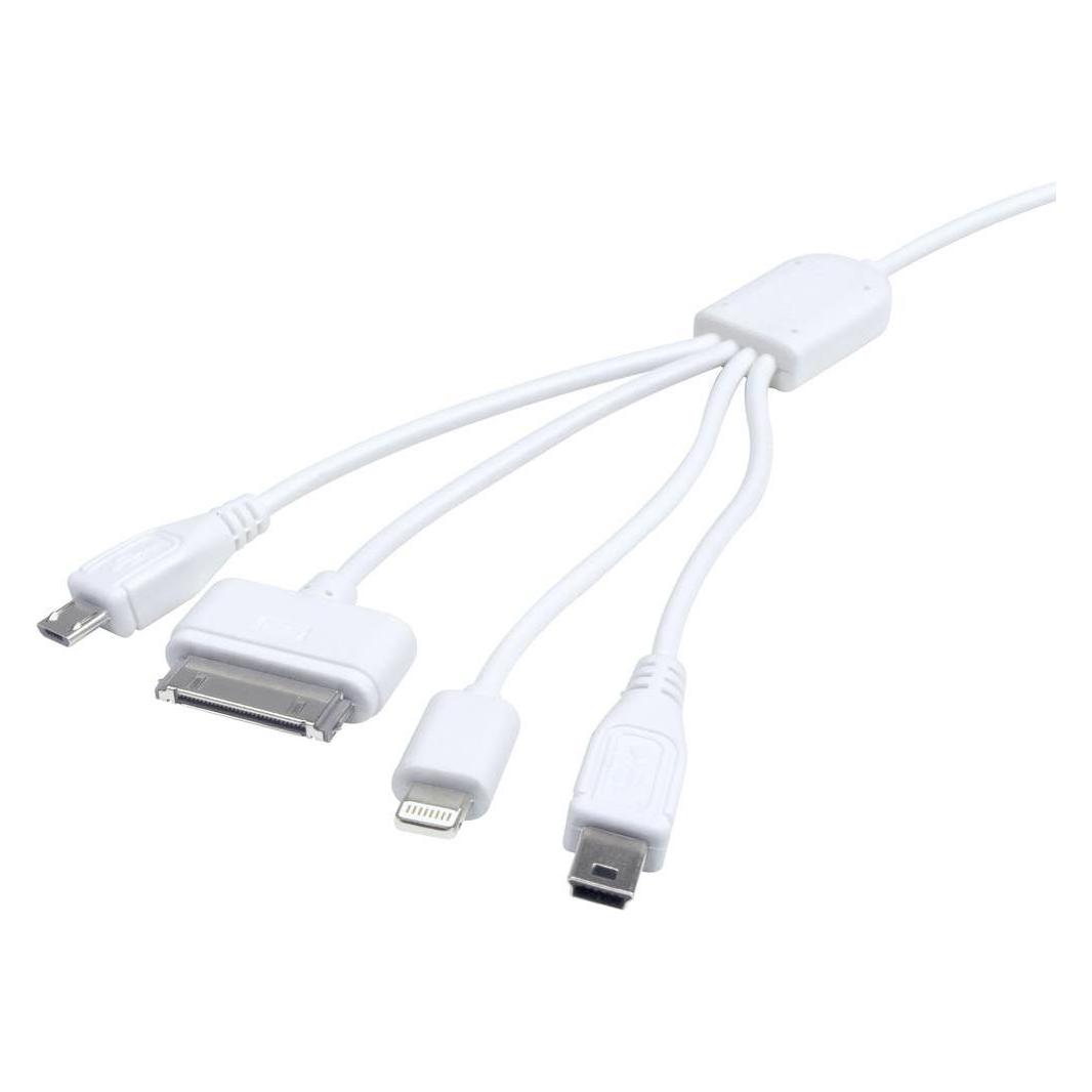 Eufab USB Ladekabel Anschlüssen (0.37 m) (16494)