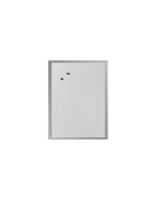 Herlitz 2 Stücke Magnet board und white 40 x 60cm Wood frame coloured silver (10524627)