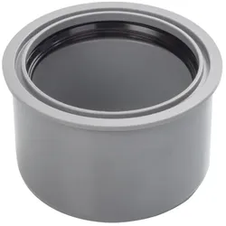 airfit Superkurz-Reduzierstück DN 90x75aus PP, grau