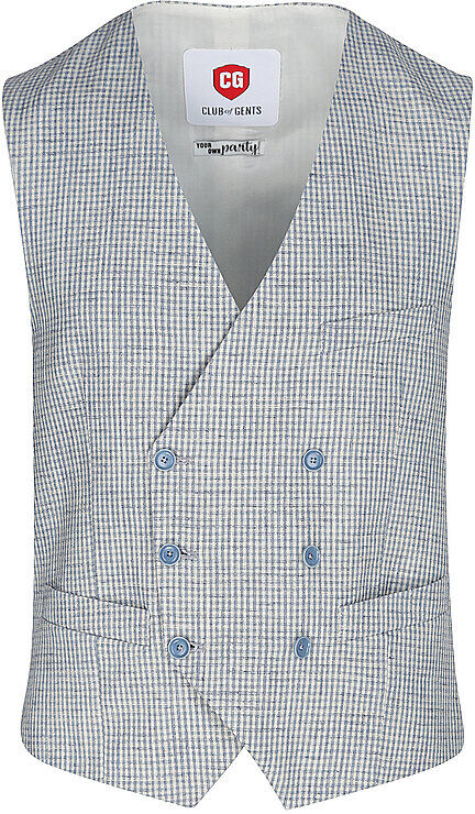 CG - CLUB OF GENTS Anzugweste  hellblau   46 46