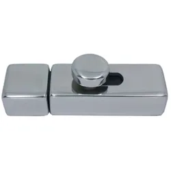 Schieberiegel für Aufbau, federgelagert, A4/Nylon, 72x30mm