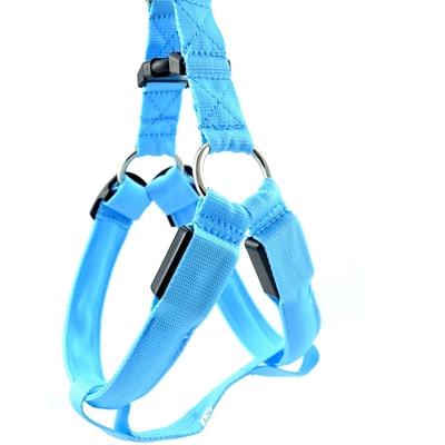 Hund Geschirre LED-Lampen Sicherheit Einfarbig