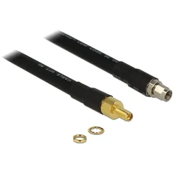 DELOCK HF Kabel RP-SMA -> RP-SMA St/Bu 0.40m low loss