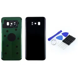 Samsung Galaxy S8+ Backcover schwarz - Set