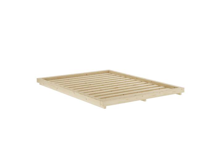 Futonbett KARUP DESIGN FSC Massivholz Futonbett, excl. Matratze, mit Lattenrost , beige (kiefer natur), B:153cm L:213cm, Betten, Futonbett, Minimalistisches Design, ein zeitloser Klassiker für moderne Räume