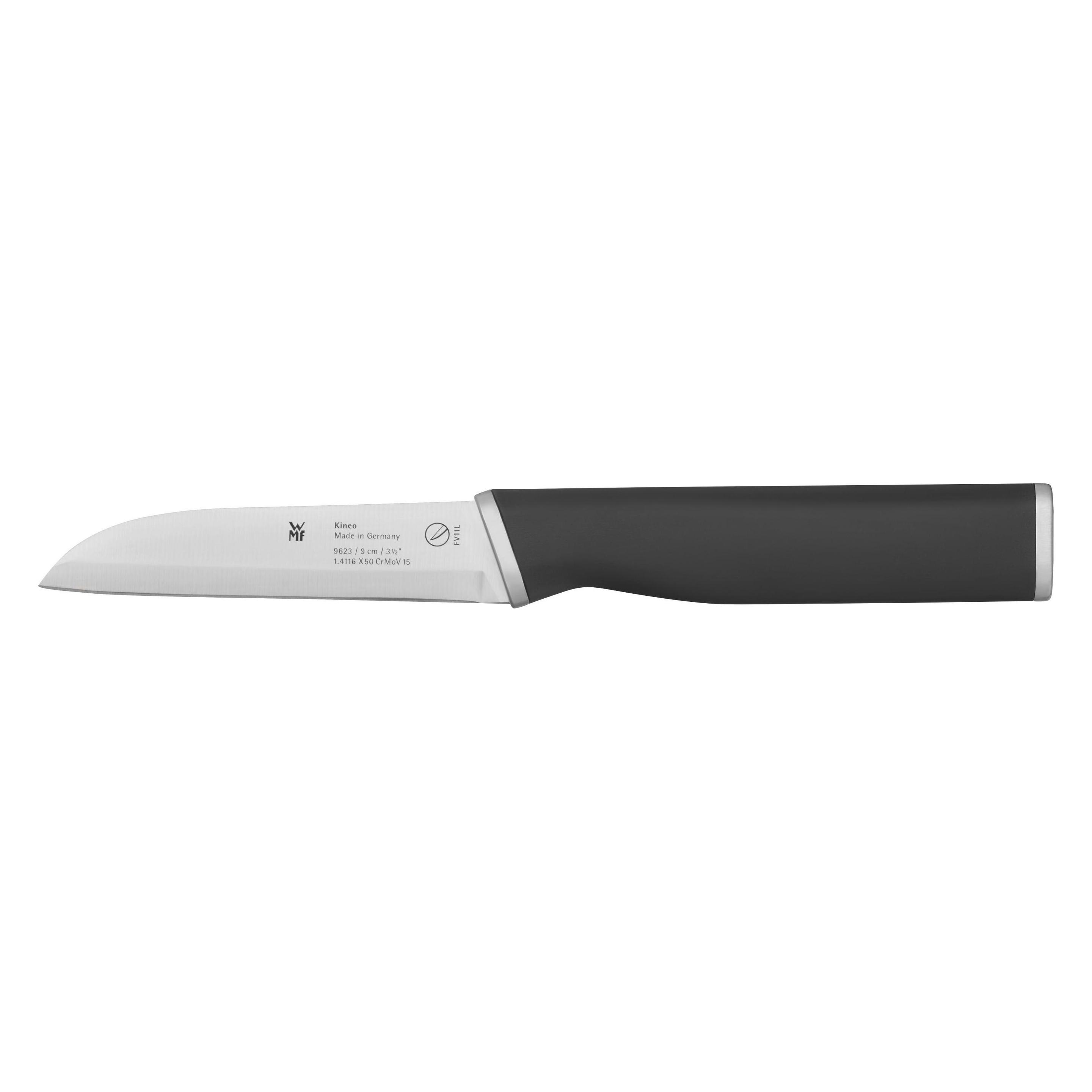 WMF Gemüsemesser Kineo 20 cm Schwarz/Silber (20 cm) (18.9623.6032)