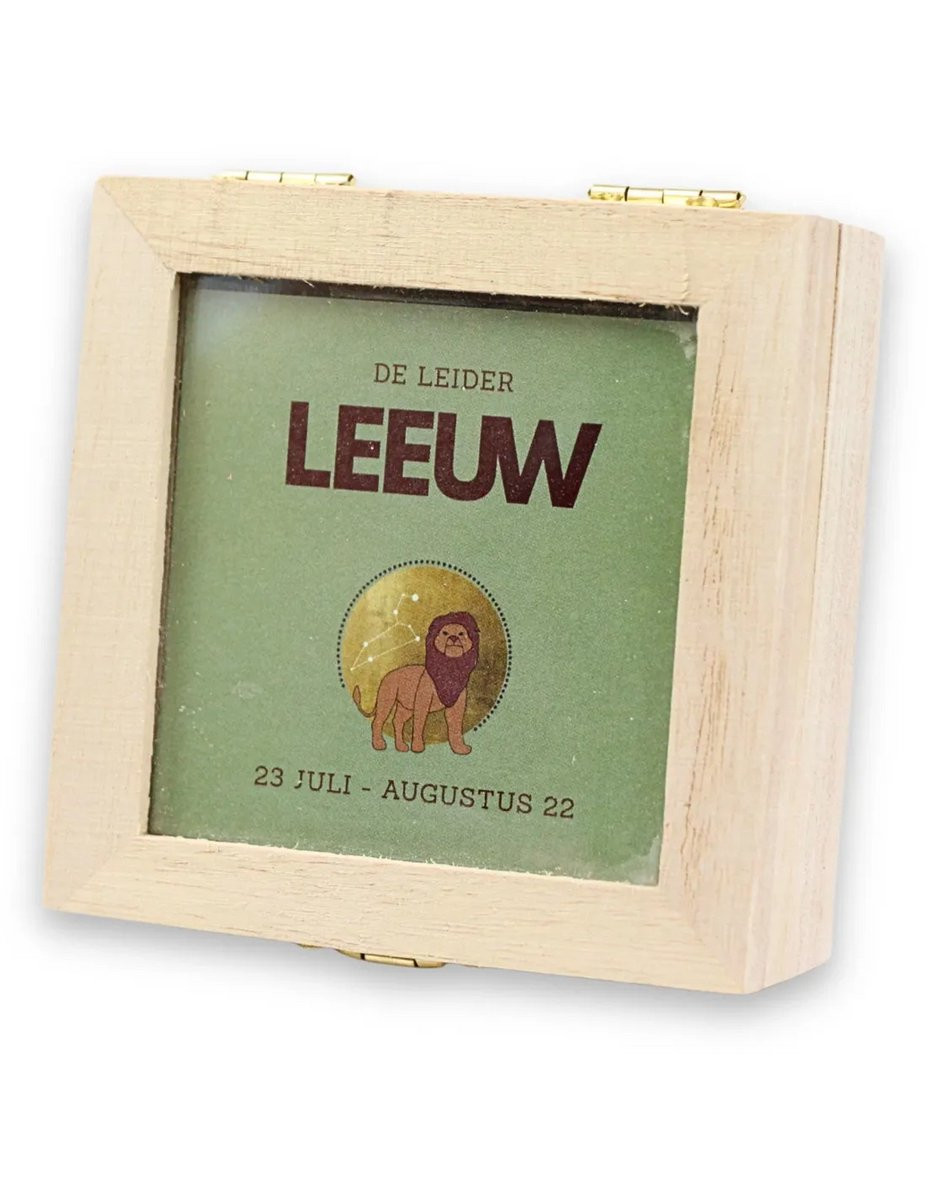 Ruben Robijn Sterrenbeeld Trommelsteen Setje - Leeuw