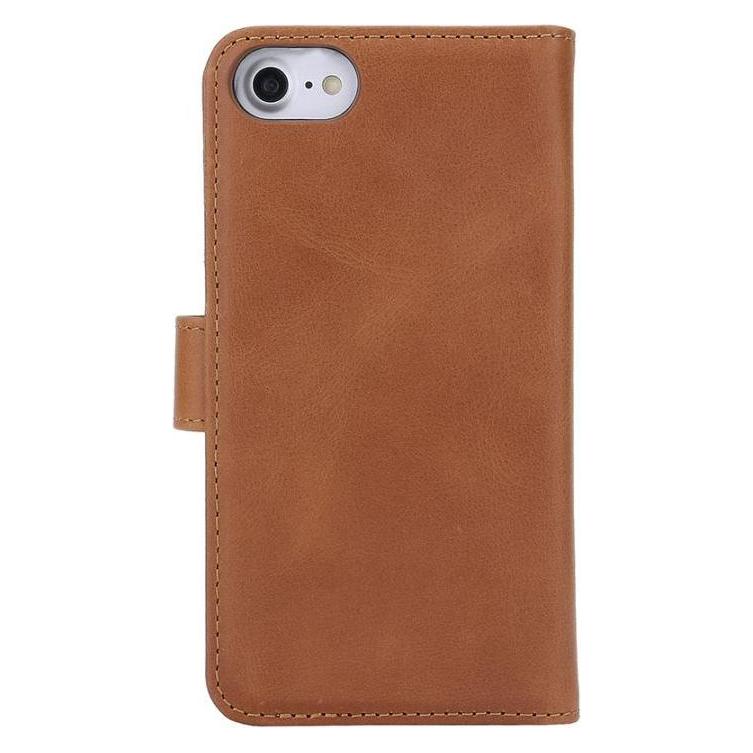 Radicover Exclusive 2-in-1 Handy-Schutzhülle 11,9 cm (4.7 Zoll) Folio Braun (Apple iPhone 6, Apple iPhone 7, Apple iPhone 8) (RAD209)
