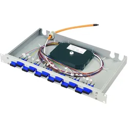 Telegärtner 19" LWL-Rangiervert.Basis eco 1HE - Patch-Panel (Spleissbox), Zubehör Netzwerk