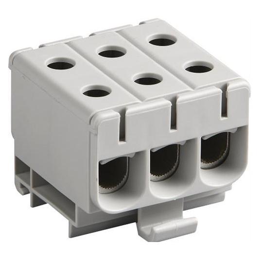 Ensto Durchführungsklemme 6-50mm² Schraubklemme GRAU 3POL (6418677191824)
