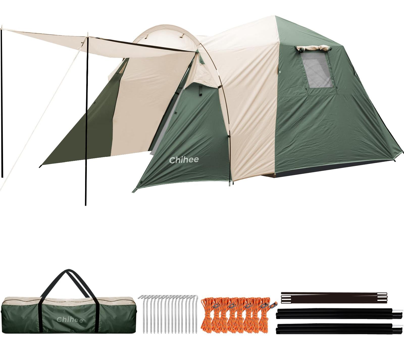 Pop-up Campingzelt 2-3 Personen, wasserdicht, winddicht, schneller Aufbau