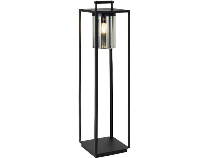 Aussenlampe Benne schwarz Metall/Glas B 24 H 101 cm IP41