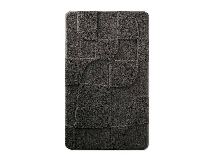 Tapis de bain à relief anthracite 70x120
