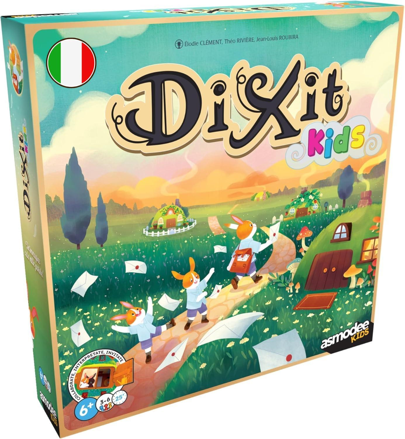 Asmodee Dixit Kids gezelschapsspel voor fantasie en verbeelding