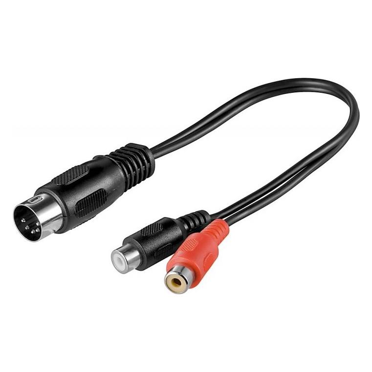Goobay AVK 102-020 (0.20 m, Cinch Kabel) (50002)