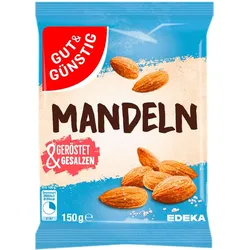 GUT&GÜNSTIG Mandeln geröstet & gesalzen 150,0 g