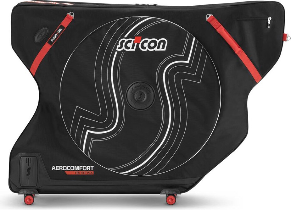 SCICON, Koffer, Soft Case, AEROCOMFORT 3.0 TSA TRIATHLON, Farbe: black