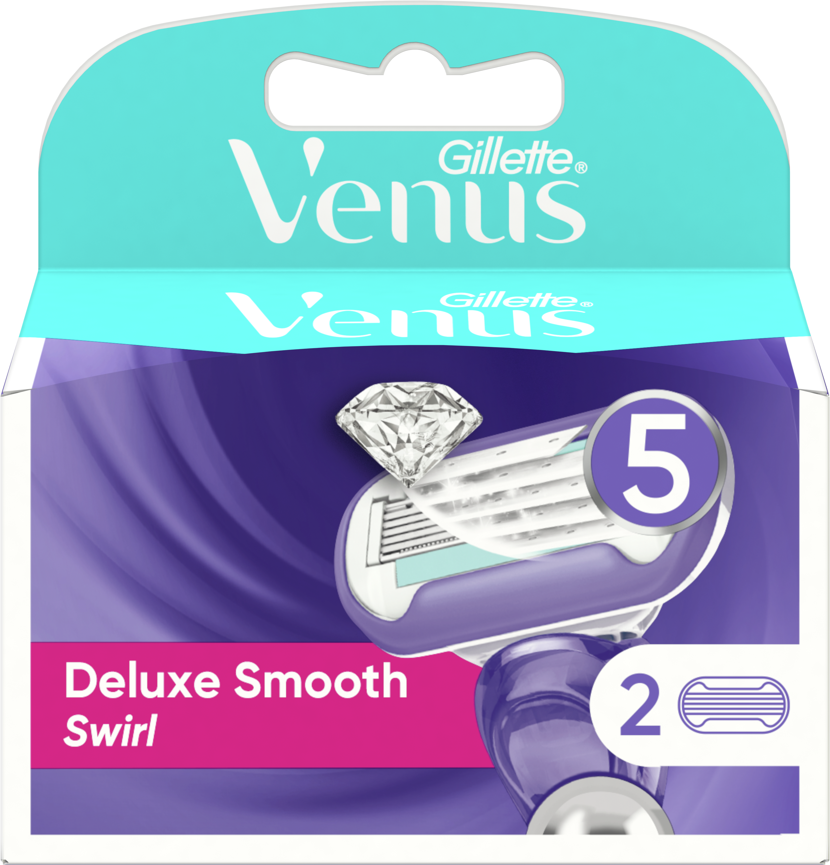 Gillette Venus Swirl 2U Rasierer Ersatzteil