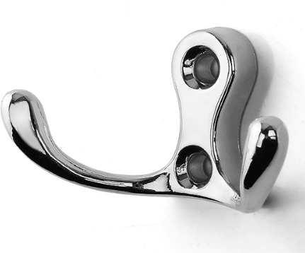 Herligt Hjemme Metalkrog Til Tøj Og Håndklæder, Krom "Harju"