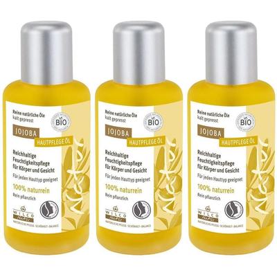 Jojoba BIO Hautpflege Öl x3 3x100 ml
