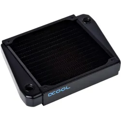 Alphacool 14241 Computerkühlsystemteil/-zubehör Heizkörper (140 mm), Wasserkühlung Radiator, Schwarz