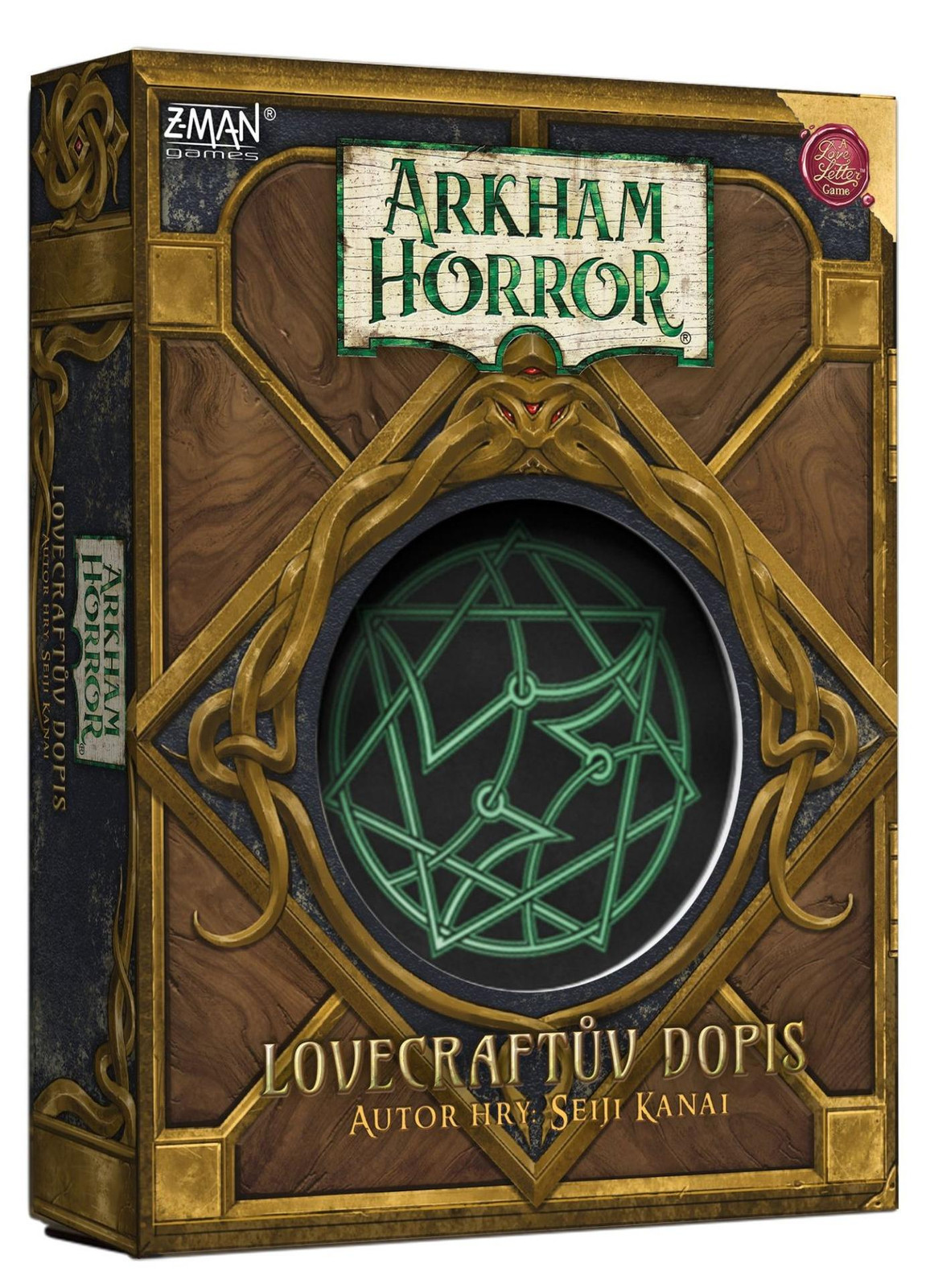 Arkham Horror: Lovecraft's Brief kaartspel van Asmodee
