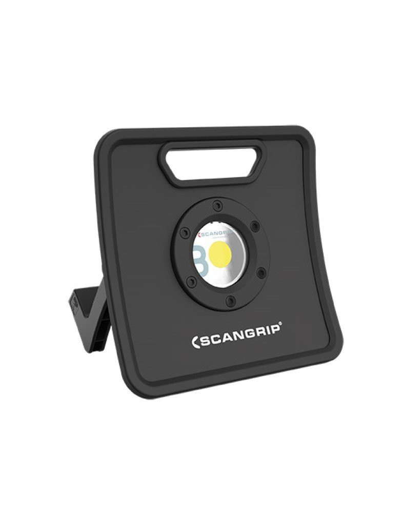 Scangrip Nova 3K Oplaadbare LED Bouwlamp - Zwart