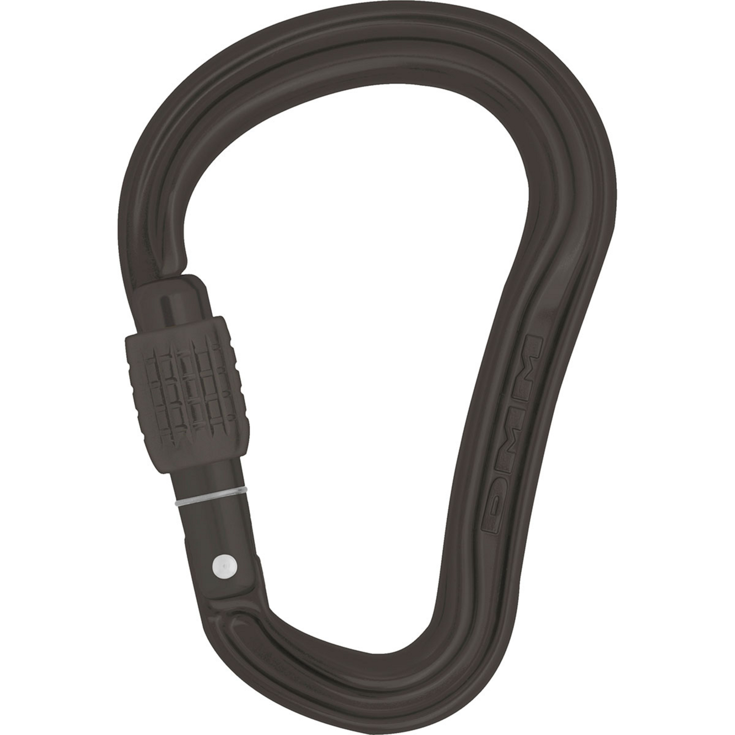 DMM Shadow HMS Screwgate Karabiner Karabiner matt grey Alpinklettern | Sportklettern