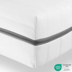 Sleepneo Matratze, Kaltschaummatratze 80x190, Höhe 18cm, H2 H3, 7 Zonen Wendematratze mit abnehmbaren Bezug