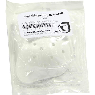 Dr. Junghans Medical GmbH AUGENKLAPPE Kunststoff links fest 1 St 00235200