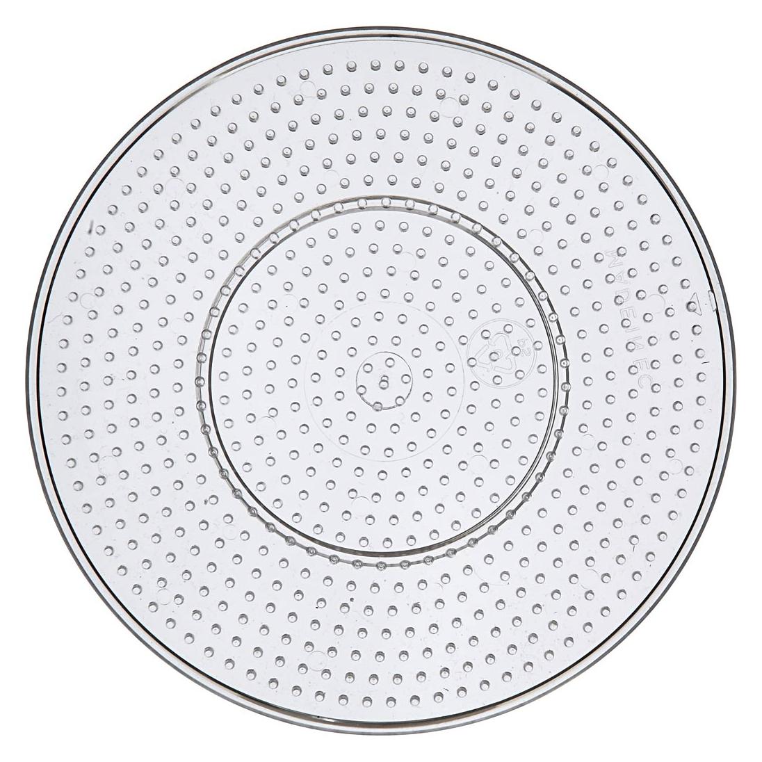 Creativ Company Peg Board, Large round, size 15 cm, medium, transparent, 1 pc (7530208)