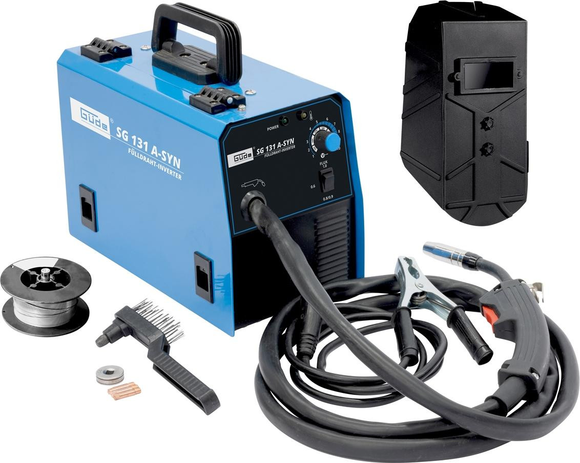 Güde SG 131 A-SYN Elektrodelasapparaat met geïntegreerde draad