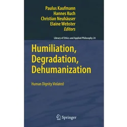 Humiliation, Degradation, Dehumanization, Fachbücher