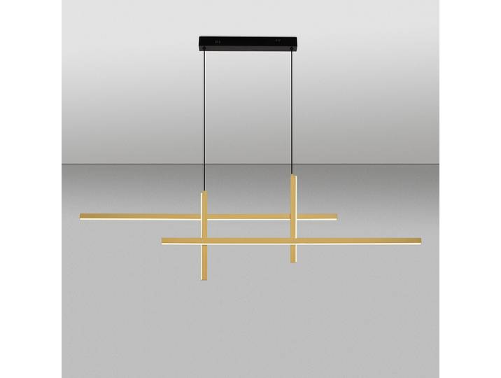 Suspension Antama 120 x 150 x 5cm Doré/Doré aluminium / verre acrylique LED non-remplaçables Module LED