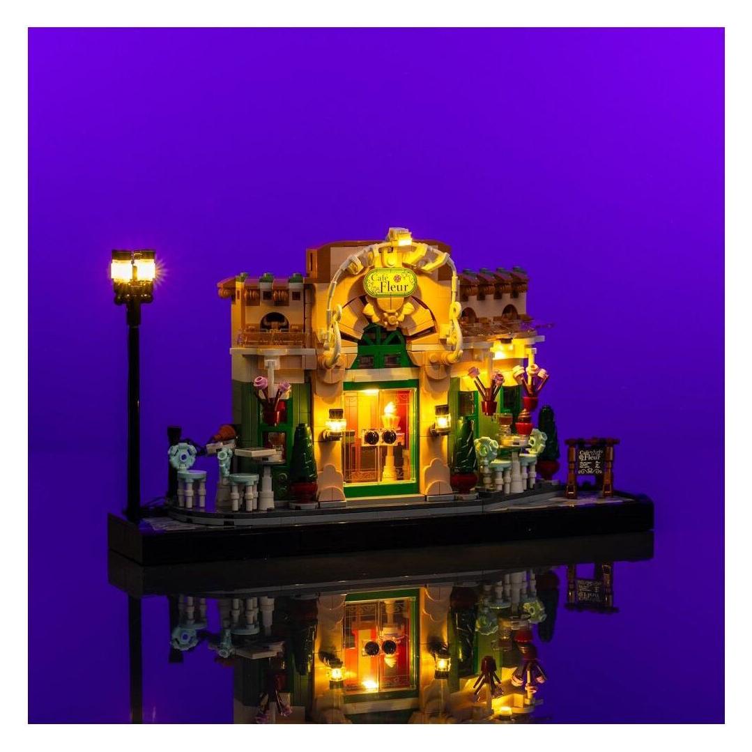 Light my bricks LMB 2.0 LED Licht Set für LEGO 10362 Französisches Café (10362)