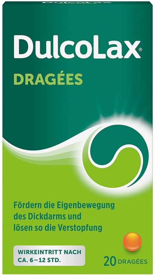 Dulcolax Dragees - Abführmittel bei Verstopfung mit Bisacodyl 20stk