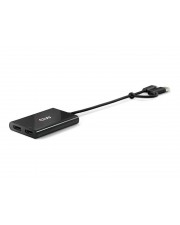 Club 3D USB Type-C with Type-A adapter todual DisplayPort 4K60Hz Video Adapter Digital/Daten Digital/Display/Video Video/Analog (CSV-1478)