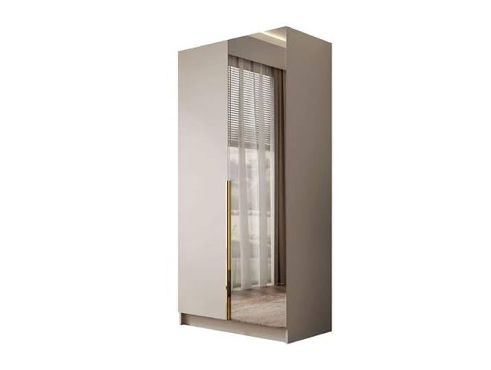 Lookway Kleiderschrank Aurel 2D Kaschmir mit EIN Spiegel