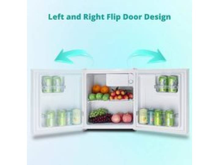 Réfrigérateur table top - Smeta - 48L - Silencieux - Porte réversible - Blanc
