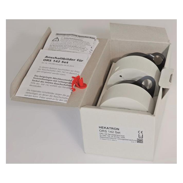 Hekatron Rauchschalter 18-28V/DC VdS ws autark VdS anerkannt Standalone Netzbetr opt (ORS142SET)