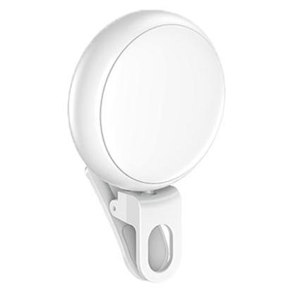 Usams Lampka LED do Selfie biały/white ZB55D02 (US-ZB055) (Ringlicht) (47181779)