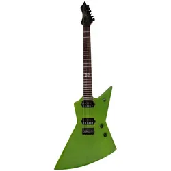 Chapman Guitars Ghost Fret Pro (E-Gitarre, Korina Solid Arch Carve Top mit Satin-Finish), Gitarre, Grün