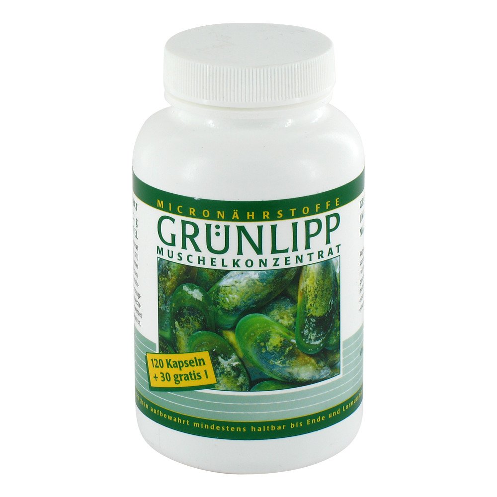 Vita World GmbH Grünlipp Muschel Konzentrat 500 mg Kapseln 01468478